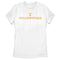 Women's Yellowstone White Dutton Ranch Brand Logo T-Shirt