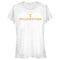 Junior's Yellowstone White Dutton Ranch Brand Logo T-Shirt