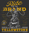 Men's Yellowstone Dutton Ranch Cowboy Ride For The Brand T-Shirt