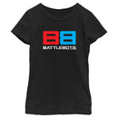 Girl's Battlebots Red and Blue Logo T-Shirt