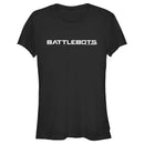 Junior's Battlebots White Logo T-Shirt