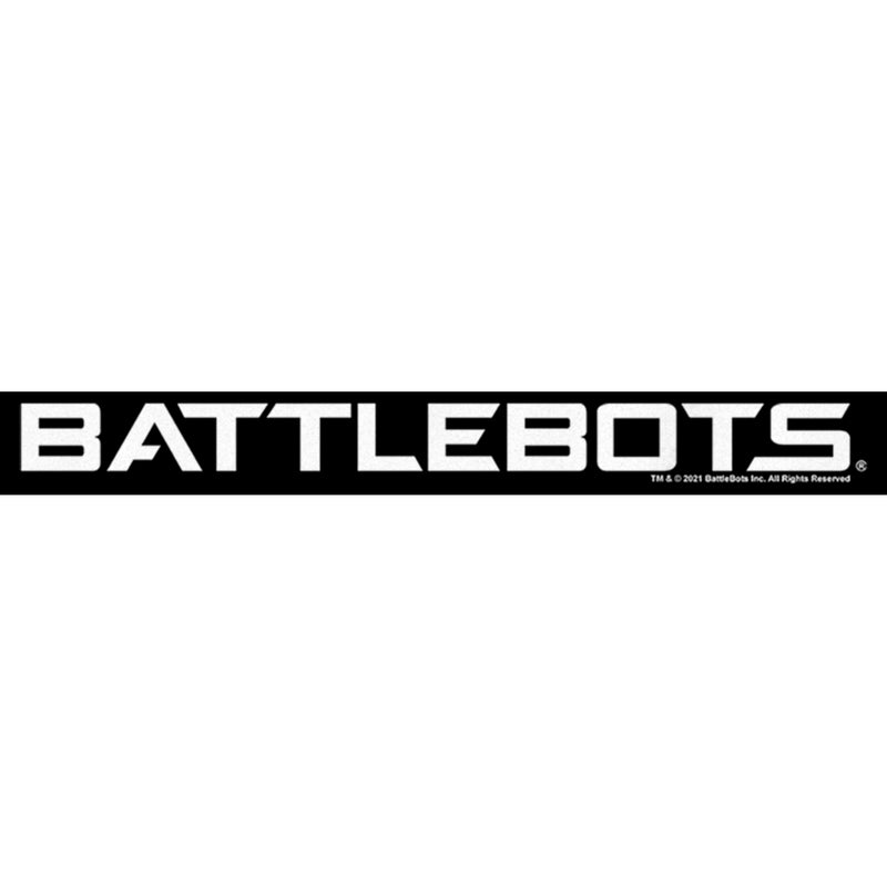 Boy's Battlebots White Logo T-Shirt