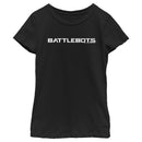 Girl's Battlebots White Logo T-Shirt