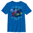 Boy's Battlebots I Like Big Bots that Will Not Die T-Shirt