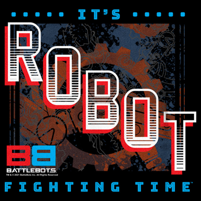 Boy's Battlebots It's Robot Fighting Time T-Shirt