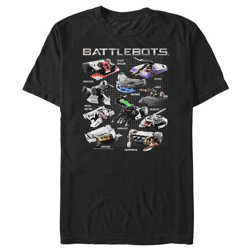 Men's Battlebots Most Ruthless Competitors T-Shirt