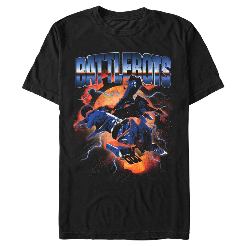 Men's Battlebots JackPot, SawBlaze, and Lock-Jaw T-Shirt