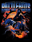 Men's Battlebots JackPot, SawBlaze, and Lock-Jaw T-Shirt