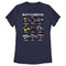 Women's Battlebots Robot Chart T-Shirt