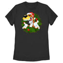 Women's Doritos Christmas Wreath Chester T-Shirt