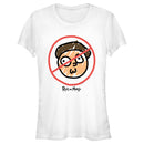 Junior's Rick And Morty No Crossing Morty Doodle T-Shirt