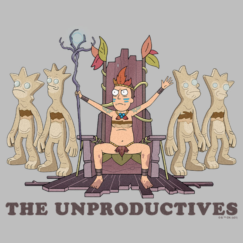 Men's Rick And Morty Jerry and The Unproductives T-Shirt