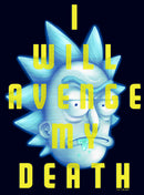 Men's Rick And Morty Hologram Rick I Will Avenge My Death T-Shirt