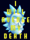 Men's Rick And Morty Hologram Rick I Will Avenge My Death T-Shirt