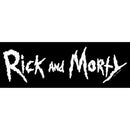 Men's Rick And Morty White Logo T-Shirt