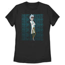 Women's Rick And Morty Rick Sanchez Name Stack T-Shirt