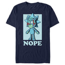 Men's Rick And Morty Teddy Rick Nope T-Shirt