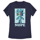 Women's Rick And Morty Teddy Rick Nope T-Shirt