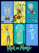 Junior's Rick And Morty The Many Forms of Rick T-Shirt