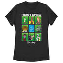 Women's Rick And Morty Featuring The Heist Crew T-Shirt