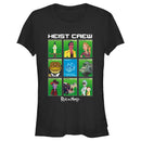 Junior's Rick And Morty Featuring The Heist Crew T-Shirt
