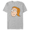 Men's Rick And Morty Smiling Summer Big Head Portrait T-Shirt