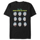 Men's Rick And Morty Emotions of Rick T-Shirt