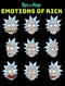 Men's Rick And Morty Emotions of Rick T-Shirt