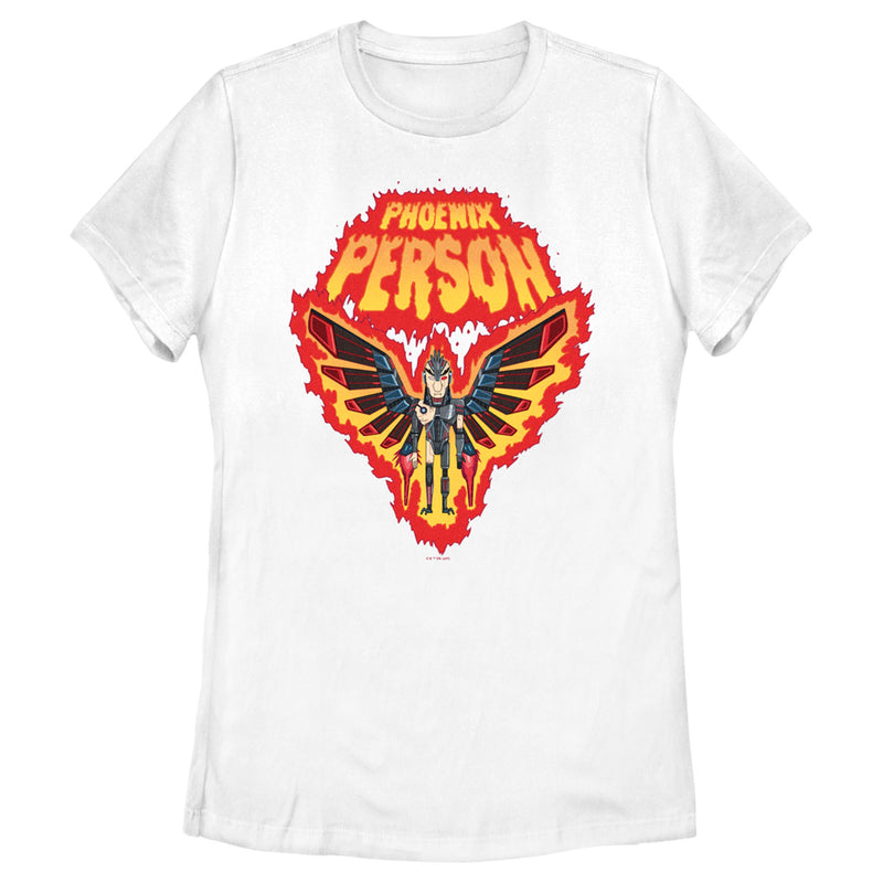 Women's Rick And Morty Phoenix Person T-Shirt