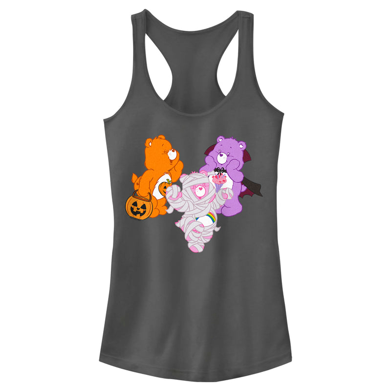 Junior's Care Bears Halloween Bears Racerback Tank Top