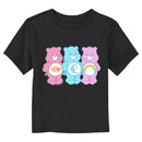 Toddler's Care Bears Trio Rainbow T-Shirt