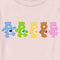 Toddler's Care Bears Walking Bears Line Up T-Shirt