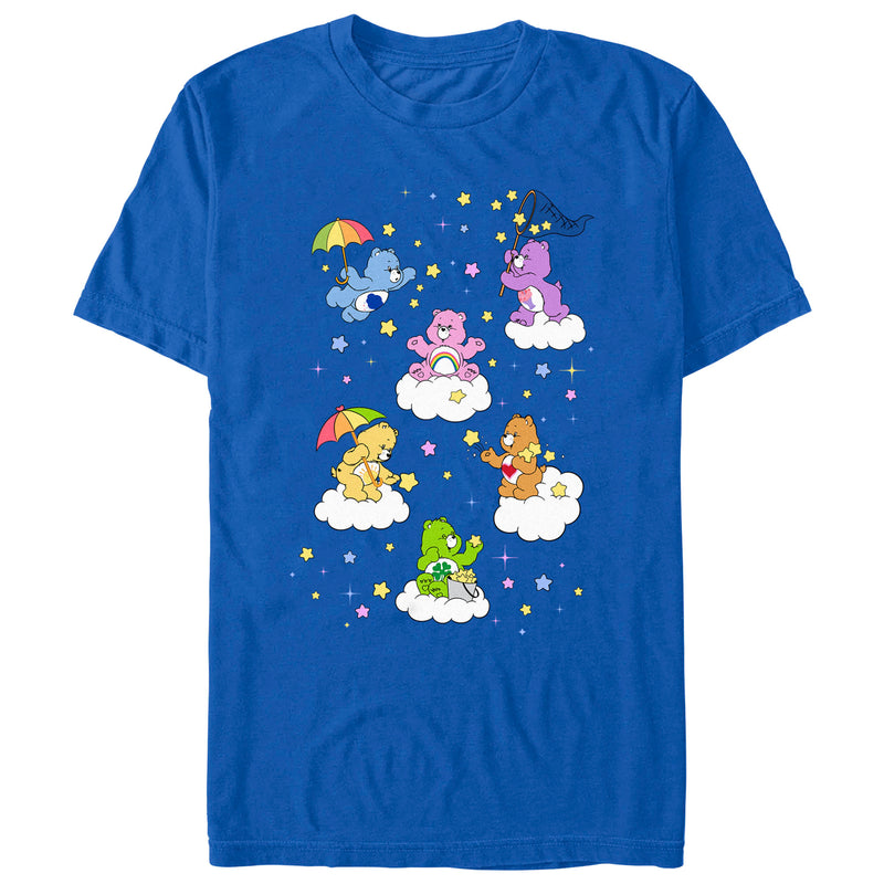 Men's Care Bears Star Catching Bears T-Shirt