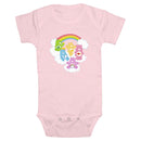 Infant's Care Bears Rainbow Clouds Group Onesie