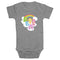 Infant's Care Bears Rainbow Clouds Group Onesie