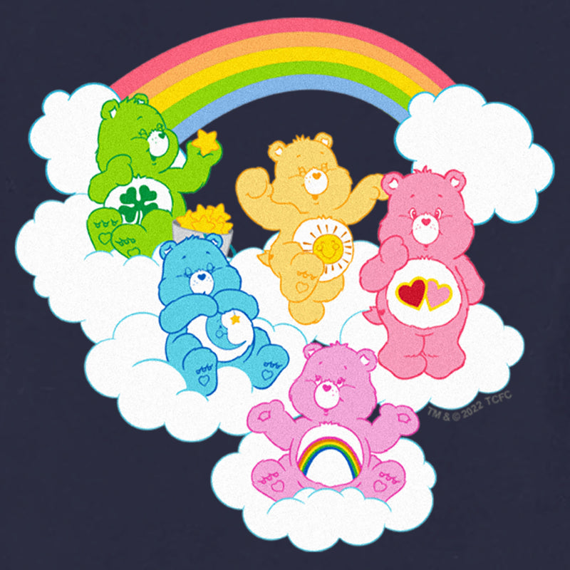 Toddler's Care Bears Rainbow Clouds Party T-Shirt