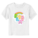 Toddler's Care Bears Rainbow Clouds Party T-Shirt