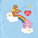 Men's Care Bears Bears Playing on Clouds T-Shirt