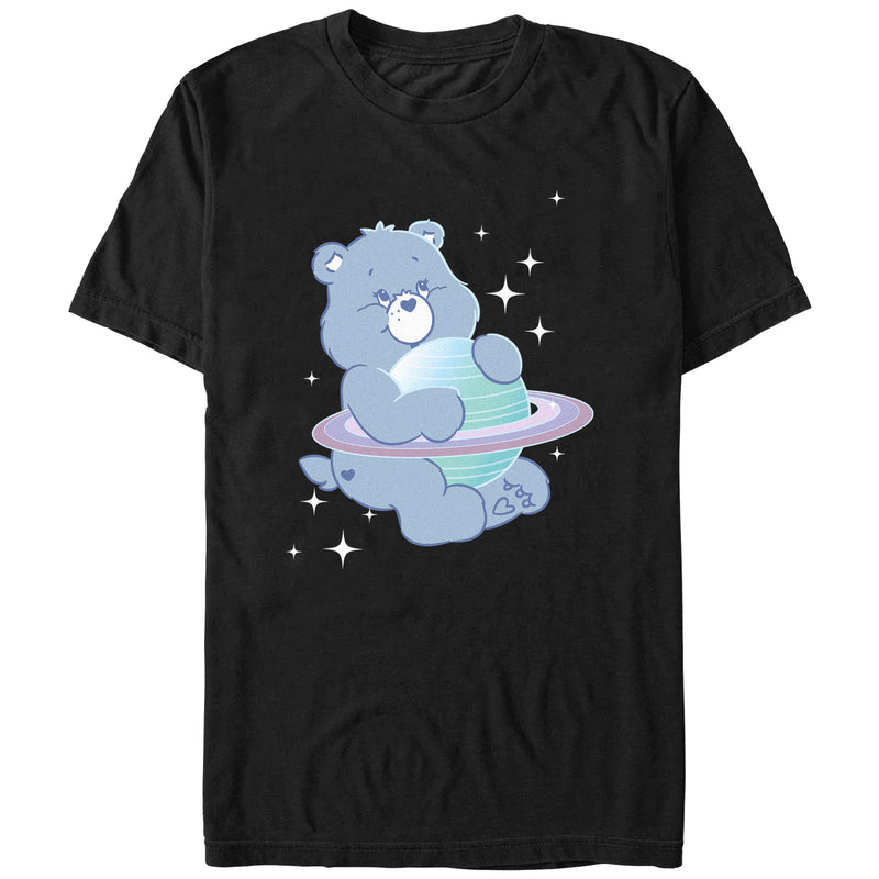 Men's Care Bears Bear Hugging Saturn T-Shirt