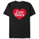 Men's Care Bears Red Classic Heart Logo T-Shirt