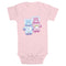 Infant's Care Bears Space Suits Bears Onesie