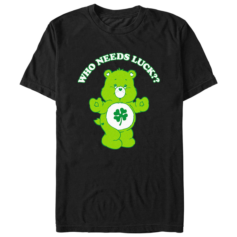 Men's Care Bears Who Needs Luck? T-Shirt