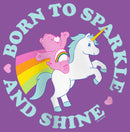 Girl's Care Bears Born to Sparkle and Shine Cheer T-Shirt