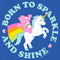 Toddler's Care Bears Born to Sparkle and Shine Cheer Unicorn T-Shirt