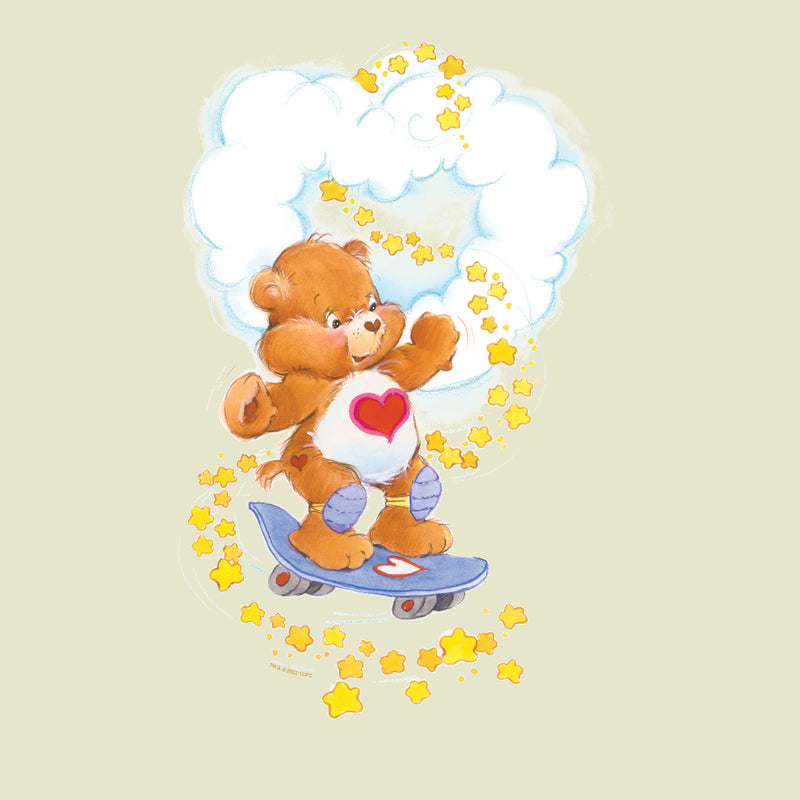 Men's Care Bears Tenderheart Bear Skating T-Shirt