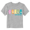 Toddler's Care Bears Colorful Logo Line Up T-Shirt