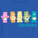 Toddler's Care Bears Colorful Logo Line Up T-Shirt