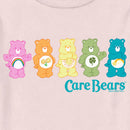 Toddler's Care Bears Colorful Logo Line Up T-Shirt