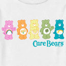 Toddler's Care Bears Colorful Logo Line Up T-Shirt