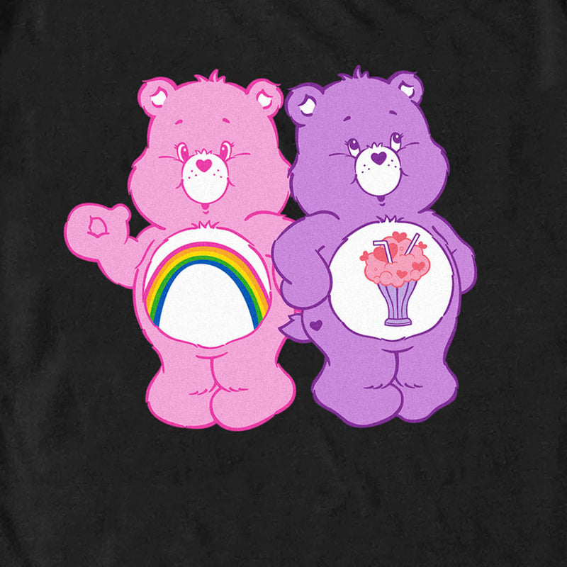 Men's Care Bears Chear Bear and Share Bear T-Shirt